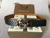 gucci buckle Ceinture guccissima gg smooth leather